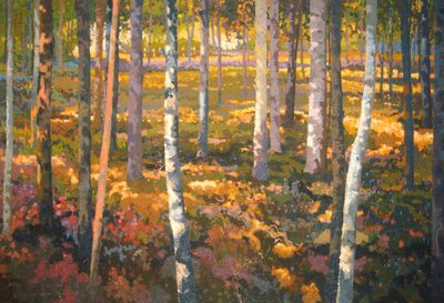Durch die Bäume, 2014 von Martin Decent